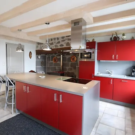 Maison De Caractere Au Coeur Des Volcans D'auvergne - 8 Pers, 4 Chambres, Terrasse Et Jardin - Fr-1-742-235 Casa vacanze